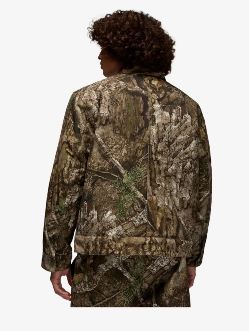 XL-tall Jordan Men's Camouflage Field Jacket -‎ Brown/Green